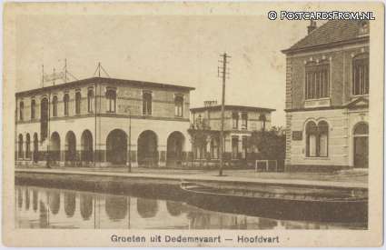 ansichtkaart: Dedemsvaart, Hoofdvart