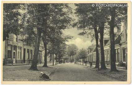 ansichtkaart: Workum, Noordeinde