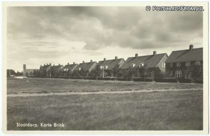 Slootdorp, Korte Brink ansichtkaart: Slootdorp, Korte Brink