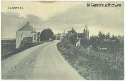 ansichtkaart: Langerak ZH, --