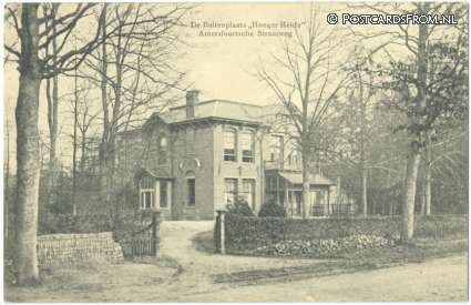 Hoogerheide, De Buitenplaats 'Hooger Heide'. Amersfoortsche Straatweg ansichtkaart: Hoogerheide, De Buitenplaats 'Hooger Heide'. Amersfoortsche Straatweg