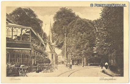 ansichtkaart: Doorn, Dorpsplein