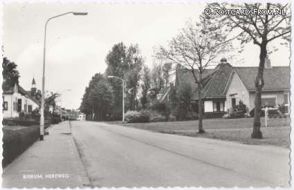 ansichtkaart: Bierum, Hereweg