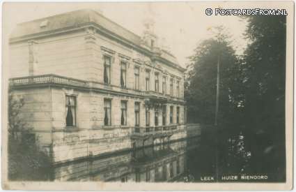 ansichtkaart: Leek, Huize Nienoord