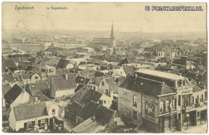 ansichtkaart: Zandvoort, In vogelvlucht