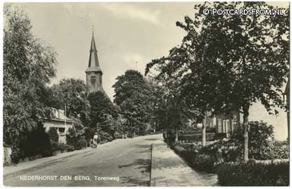 ansichtkaart: Nederhorst den Berg, Torenweg