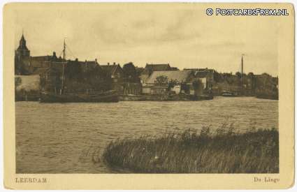 ansichtkaart: Leerdam, De Linge