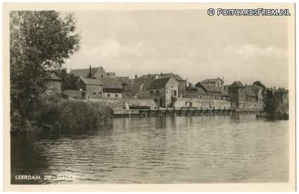 ansichtkaart: Leerdam, Haven