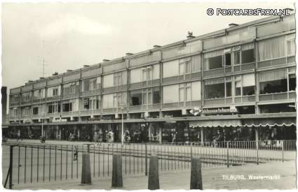 Tilburg, Westermarkt ansichtkaart: Tilburg, Westermarkt