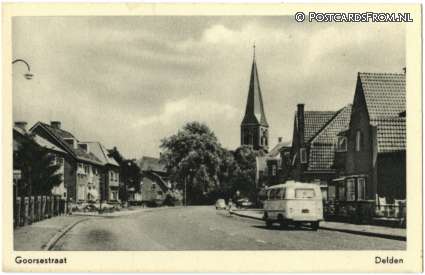 ansichtkaart: Delden, Goorsestraat