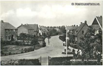 ansichtkaart: Wemeldinge, Nrd. Achterweg