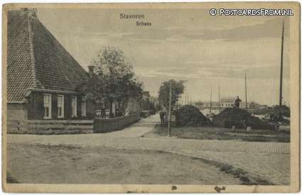ansichtkaart: Stavoren, Schans
