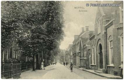 Meppel, Zuideinde ansichtkaart: Meppel, Zuideinde