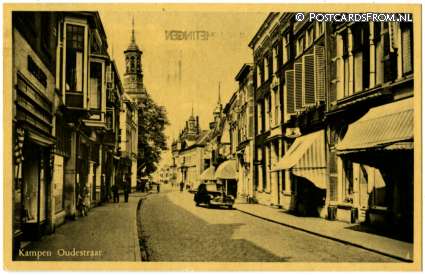 Kampen, Oudestraat ansichtkaart: Kampen, Oudestraat