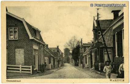ansichtkaart: Warffum, Oosterstraat