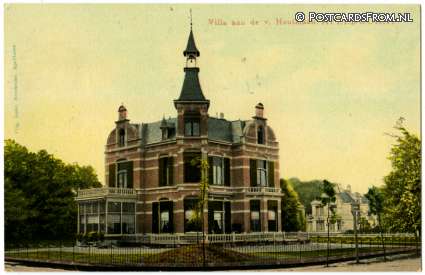 ansichtkaart: Apeldoorn, Villa aan de v. Heutslaan