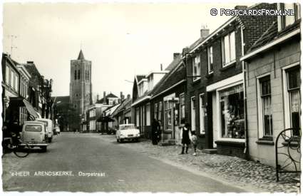 ansichtkaart: 's-Heer Arendskerke, Dorpstraat