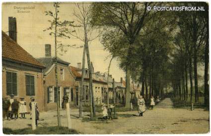 ansichtkaart: Renesse, Dorpsgezicht