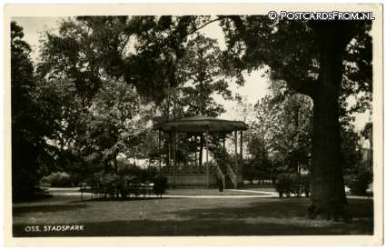 ansichtkaart: Oss, Stadspark