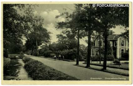 ansichtkaart: Groenekan, Groenekanscheweg