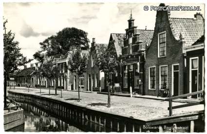 ansichtkaart: Bolsward, Bagijnestraat