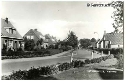 ansichtkaart: Bovensmilde, Witterweg
