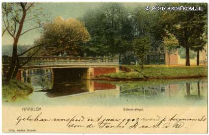 ansichtkaart: Haarlem, Schotersingel