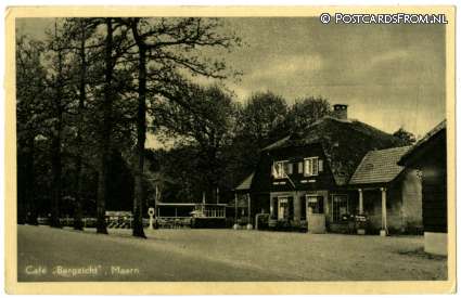 ansichtkaart: Maarn, Cafe 'Bergzicht'