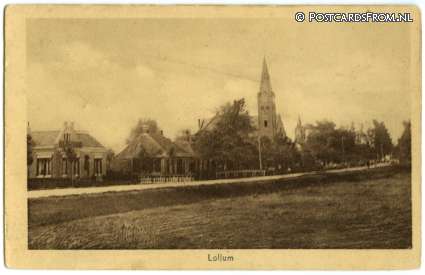 Lollum, -- ansichtkaart: Lollum, --