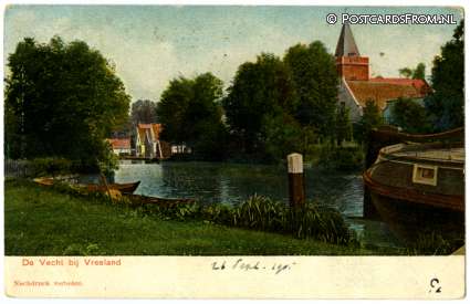 ansichtkaart: Vreeland, De Vecht