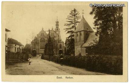 ansichtkaart: Beek-Ubbergen, Kerken