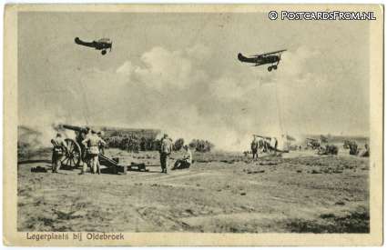 Oldebroek Legerplaats, -- ansichtkaart: Oldebroek Legerplaats, --