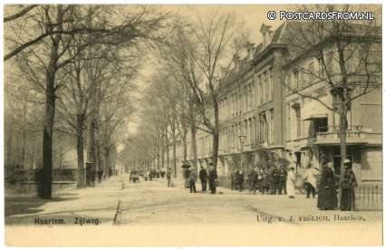 ansichtkaart: Haarlem, Zijlweg