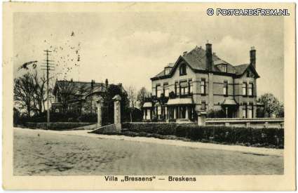 ansichtkaart: Breskens, Villa 'Bresaens'