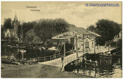 ansichtkaart: Vreeland, Vechtbrug