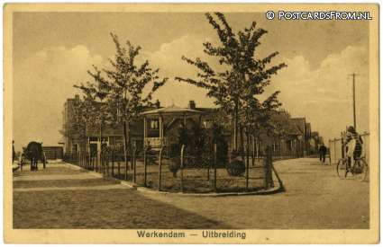 Werkendam, Uitbreiding ansichtkaart: Werkendam, Uitbreiding