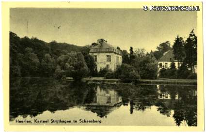 ansichtkaart: Heerlen, Kasteel Strijthagen te Schaesberg