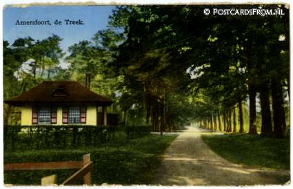 ansichtkaart: Amersfoort, De Treek