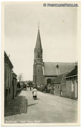 Kapelle, Biezelinge. Ned. Herv. Kerk ansichtkaart: Kapelle, Biezelinge. Ned. Herv. Kerk
