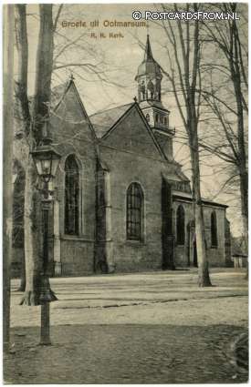 ansichtkaart: Ootmarsum, R.K. Kerk