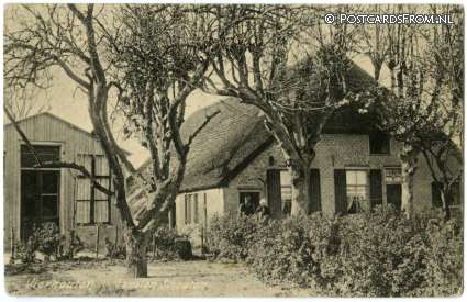 ansichtkaart: Vierhouten, Pension Schouten