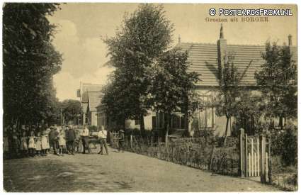 Borger, Groeten uit ansichtkaart: Borger, Groeten uit