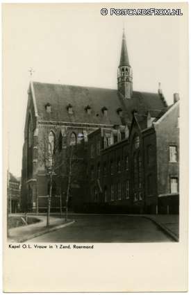 Roermond, Kapel O.L. Vrouw in 't Zand ansichtkaart: Roermond, Kapel O.L. Vrouw in 't Zand