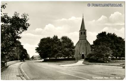 Tjerkgaast, Ned. Herv. Kerk ansichtkaart: Tjerkgaast, Ned. Herv. Kerk