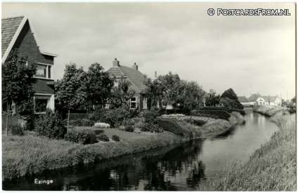 Ezinge, -- ansichtkaart: Ezinge, --
