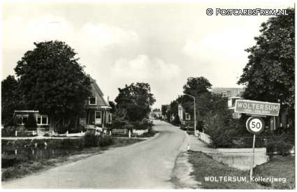 Woltersum, Kollerijweg ansichtkaart: Woltersum, Kollerijweg
