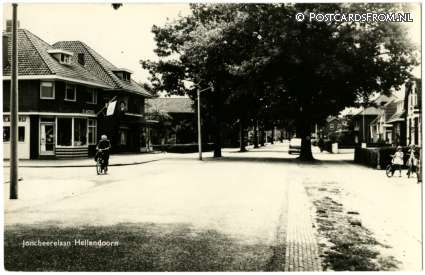 Hellendoorn, Joncheerelaan ansichtkaart: Hellendoorn, Joncheerelaan