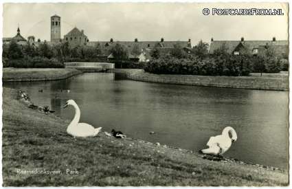 ansichtkaart: Raamsdonksveer, Park