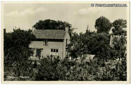 ansichtkaart: Opijnen, Pastorie