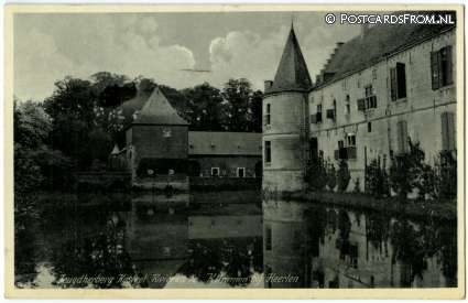 ansichtkaart: Klimmen, Jeugdherberg Kasteel Rivieren bij Heerlen